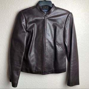 Ann Taylor leather jacket